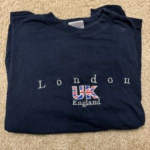 Medium Embroidered UK T-Shirt